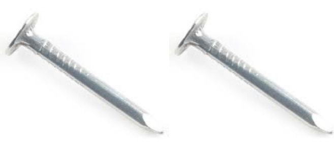 Clavo de acero galvanizado de 1